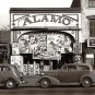 The Alamo Vintage Old Matinee Western Movie Theater Ford Chevy automobiles Photo