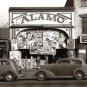 The Alamo Vintage Old Matinee Western Movie Theater Ford Chevy automobiles Photo