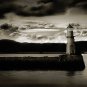 PHOTO LIGHTHOUSE WALL ART CLOUDS RELAXING TROPICS CARIBBEAN PARADISE OASIS
