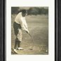 BOBBY JONES FRAMED IMPACT PHOTO GOLF AUGUSTA MASTERS GREAT CLASSIC QUALITY IMAGE