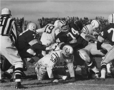 PHOTO JOHNNY UNITAS #19 BALTIMORE COLTS PACKERS NFL SUPERBOWL CHAMPION FOOTBALL