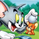 Tom And Jerry Golf Cartoon Color Poster Photo Funny Kids Room Wall Art Club Ball