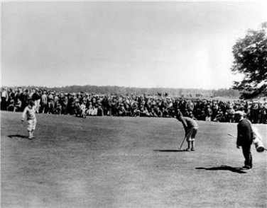 BOBBY JONES GENE SARAZEN PGA GOLF AUGUSTA NATIONAL MASTERS  U.S. OPEN 1924 PHOTO