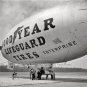 The Goodyear Blimp Enterprise Vintage lifeguard tires Advertising Photo Airships