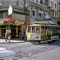 San Francisco California Powell Streetcar Cable Car Chinatown 1958 Vintage Photo