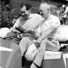 37TH PRESIDENT RICHARD M NIXON 34TH DWIGHT D EISENHOWER PLAYING GOLF PHOTO 1961
