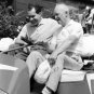 37TH PRESIDENT RICHARD M NIXON 34TH DWIGHT D EISENHOWER PLAYING GOLF PHOTO 1961