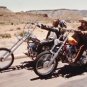 THE MOVIE EASY RIDER PETER FONDA HARLEY MOTORCYCLES CAPTAIN AMERICAN PHOTO 1969