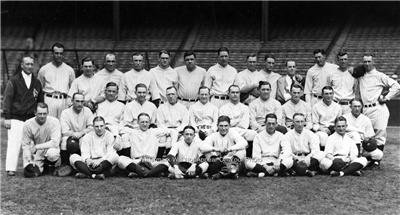 Babe Ruth 1926 New York Yankees Team Photo Amazing