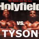 MIKE TYSON EVANDER HOLYFIELD WORLD HEAVYWEIGHT BOXING FIGHT COLOR POSTER PHOTO