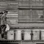 American United States Army Fort Camp Meade World War One Era Inspection Photo