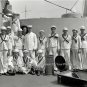 American Naval Power USS New York Heavy Cruiser Ship Crew 8 Inch Guns Photo