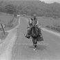 PHOTO HORSE BACK UNITED STATES MAIL CARRIER MAILMAN POST OFFICE MAIL BOX POSTMAN
