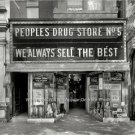 PHOTO PEOPLES DRUG STORE NO 5 1922 COCA-COLA NOSTALGIC RX MEDICINE SODA FOUNTAIN
