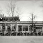EARLY AMERICANA ART VINTAGE LOOK AUTOMOBILE DETROIT CAR DEALERSHIP PHOTO 1915