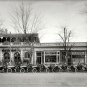 EARLY AMERICANA ART VINTAGE LOOK AUTOMOBILE DETROIT CAR DEALERSHIP PHOTO 1915