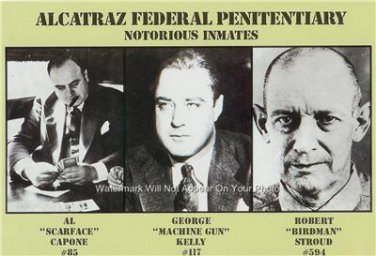 Alcatraz Famous Inmates Al Capone Kelly Stroud Photo