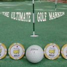THE MASTERS 2012 POKER CHIP GOLF BALL MARKER COLLECTABLE SET 4 ACCESSORY GIFT