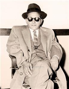 SAM GIANCANA SICILIAN AMERICAN MOBSTER MAFIA BOSS MAFIOSO LITTLE ITALY PHOTO