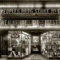 Vintage Peoples Drug Store Company Ice Cream Cigars Coca Cola Prescription Photo