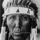 VINTAGE 1927 PHOTO CHEYENNE NATIVE AMERICAN INDIAN CHIEF RED BIRD GREAT HERITAGE