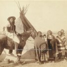 1891 PHOTO VINTAGE BLACK & WHITE NATIVE AMERICAN INDIAN WOMEN 8X10 HERITAGE