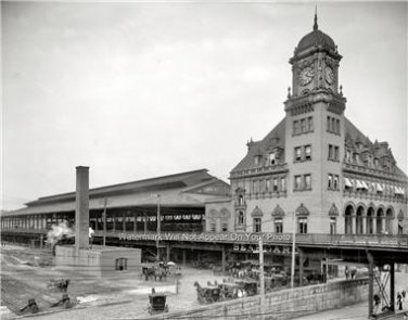 U.S. REGISTER HISTORIC LANDMARK RICHMOND VIRGINIA MAIN STREET STATION PHOTO 1905