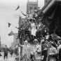 CALIFORNIA DELEGATES STAGECOACH AT REPUBLICAN CONVENTION IN CHICAGO PHOTO 1912