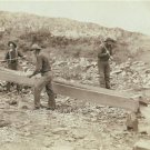 GOLD MINING PHOTO 1869 VINTAGE GOLD DUST NUGGETS PANNING ORE KLONDIKE GOLD RUSH
