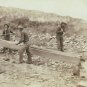 GOLD MINING PHOTO 1869 VINTAGE GOLD DUST NUGGETS PANNING ORE KLONDIKE GOLD RUSH