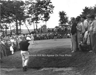 BEN HOGAN CARNOUSTIE PGA PROFESSIONAL GOLFER AUGUSTA MASTERS CHAMPION 1950 PHOTO