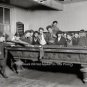 Vintage Young Boys Club Shooting Pool Table Billiards Youth Groups Games Photo