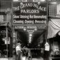 Vintage Merchants Stores Old Fashioned Shoe Shining Parlor Hats Cleaning Photo