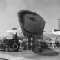 AIRPLANE LOS ANGELES MOBILE GASOLINE PHOTO NOSTALGIC 1936 SIGNS PUMPS AUTOMOBILE