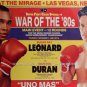 SUGAR RAY LEONARD ROBERTO DURAN FIGHT POSTER PHOTO BOXING LEGENDS LAS VEGAS