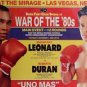 SUGAR RAY LEONARD ROBERTO DURAN FIGHT POSTER PHOTO BOXING LEGENDS LAS VEGAS