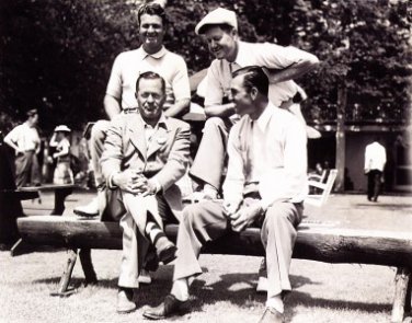 Bobby Jones Hogan Nelson Demaret Augusta Golf Photo