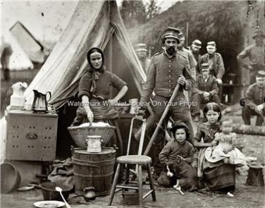 Civil War Union Army Northern Pennsylvania Infantry District Of Columbia Photo