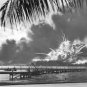 JAPANESE ATTACK PEARL HARBOR NAVAL BASE DESTROYER USS SHAW PHOTO WORLD WAR TWO