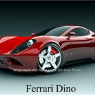 Ferrari Dino  Car Photograph Poster  Exotic  Beautiful