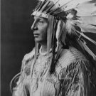 NATIVE AMERICAN INDIAN CHIEF WHITE SHIELD ARIKARA 1905 PHOTO WESTERN HERITAGE