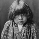 VINTAGE BLACK & WHITE 1905 PHOTO YOUNG NATIVE AMERICAN INDIAN BOY 8X10 HERITAGE
