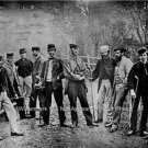 NOSTALGIC GOLF PHOTO GRAND MASTERS OLD TOM MORRIS WOOD SHAFTS NIBLICK MASHIE