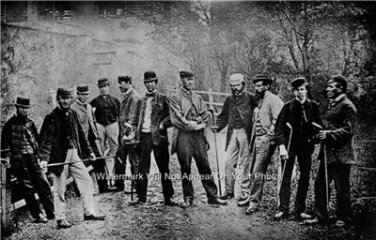 NOSTALGIC GOLF PHOTO GRAND MASTERS OLD TOM MORRIS WOOD SHAFTS NIBLICK MASHIE