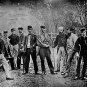 NOSTALGIC GOLF PHOTO GRAND MASTERS OLD TOM MORRIS WOOD SHAFTS NIBLICK MASHIE