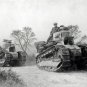 WORLD WAR ONE RENAULT FT TANKS ARMOR CORPS U.S. ARMY FRANCE EUROPEAN THEATRE