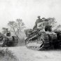 WORLD WAR ONE RENAULT FT TANKS ARMOR CORPS U.S. ARMY FRANCE EUROPEAN THEATRE