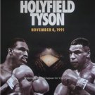 MIKE TYSON EVANDER HOLYFIELD POSTER PHOTO BOXING WORLD HEAVYWEIGHT CHAMPIONSHIP