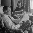 Ben Hogan and Wife 1948 Hotel Room Rare Photo 11 x 14
