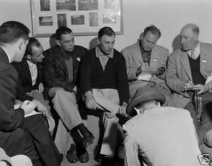 Ben Hogan 1962 Masters Locker Room Interview 11 x 14